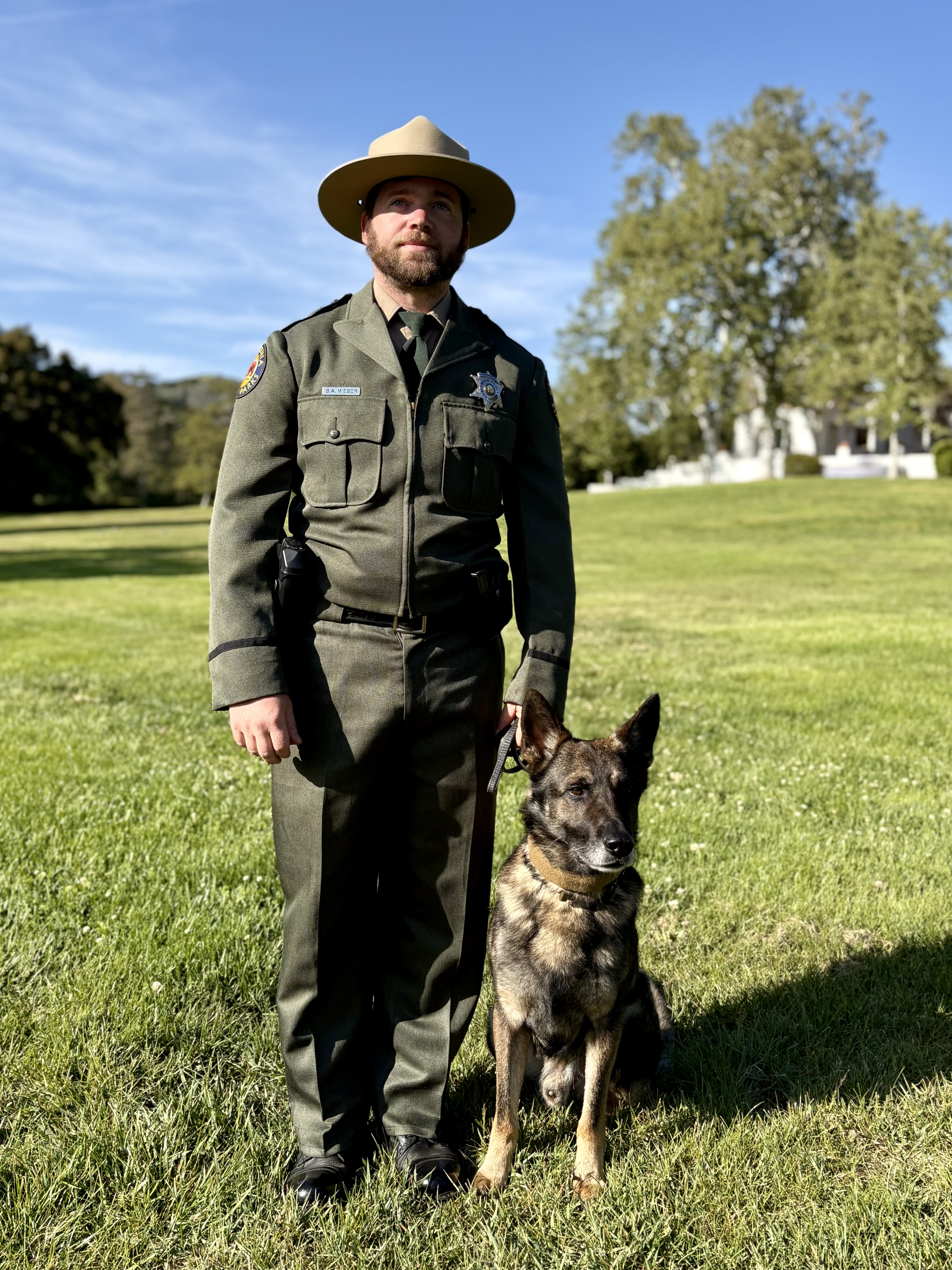 K9 and Handler Weber